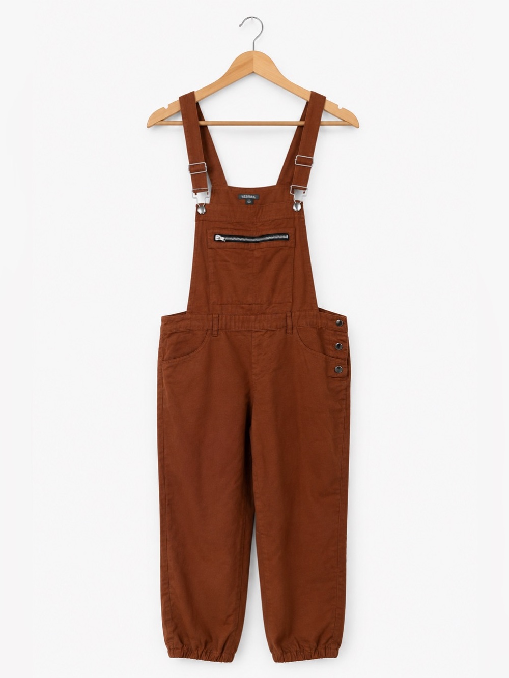 Wild Fable Rust Brown Overalls Jumpsuit Medium Utility Boho Casual Romper